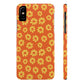 Maio laranja Pattern Snap Case