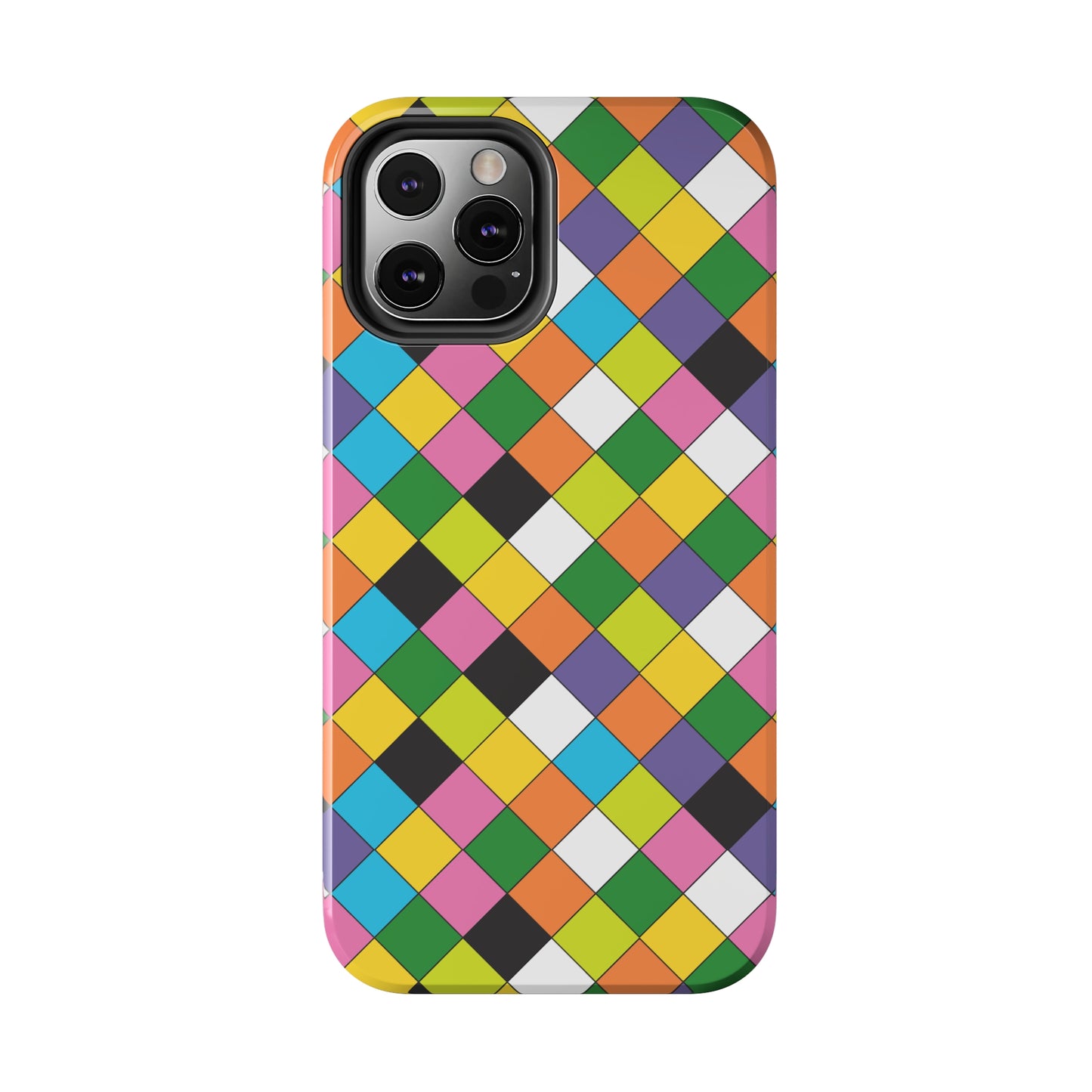 Cross Checkers Tough iPhone Case