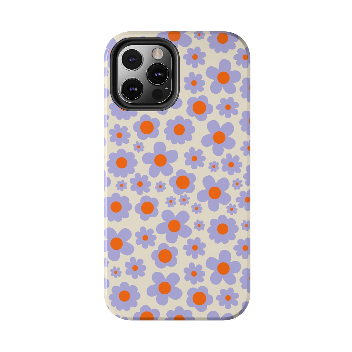 Groovy Flowers Tough iPhone Case