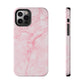 Pink Marble Tough iPhone Case