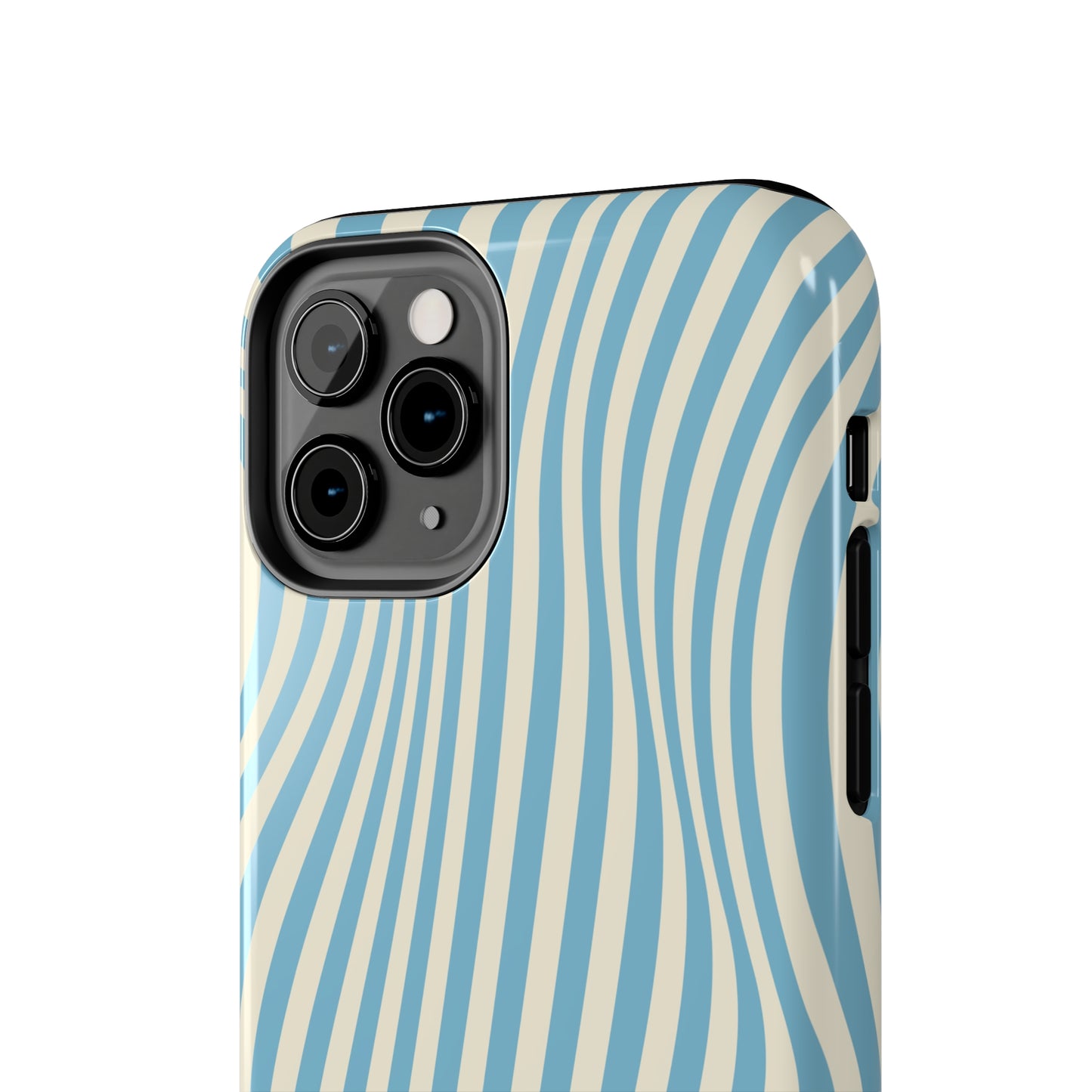 Aqua Swirl Tough iPhone Case