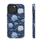 Midnight Rose Tough iPhone Case