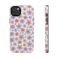 Groovy Flowers Tough iPhone Case