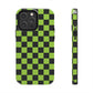 Pickled Checkers Tough iPhone Case