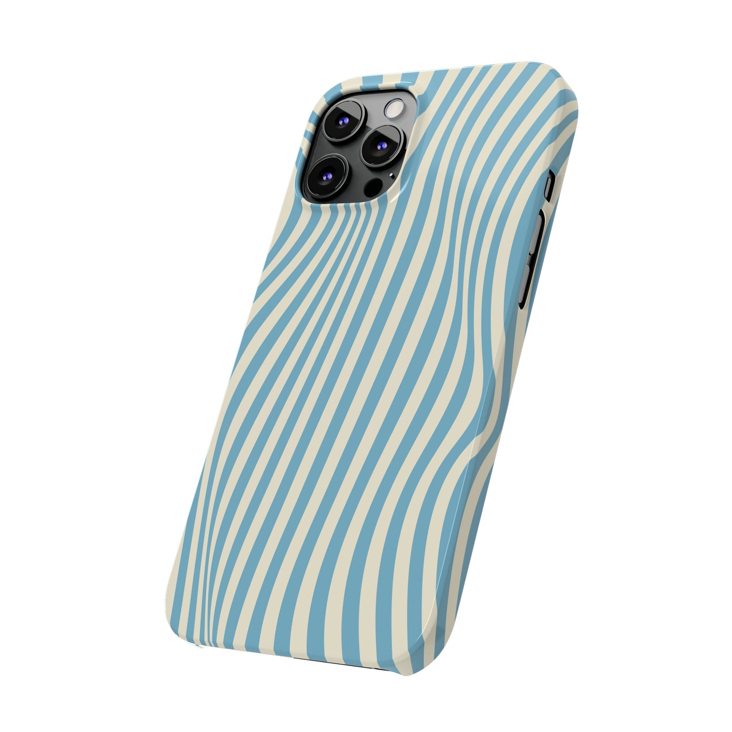 Aqua Swirl Snap Case