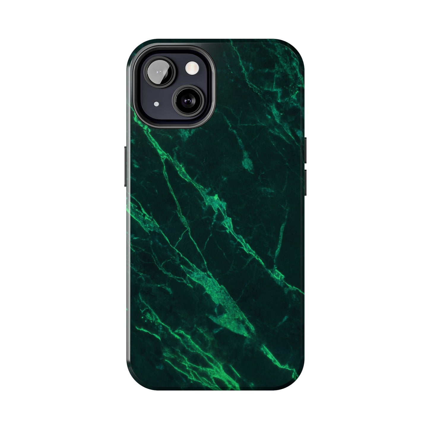 Dark green marble pattern Tough Case