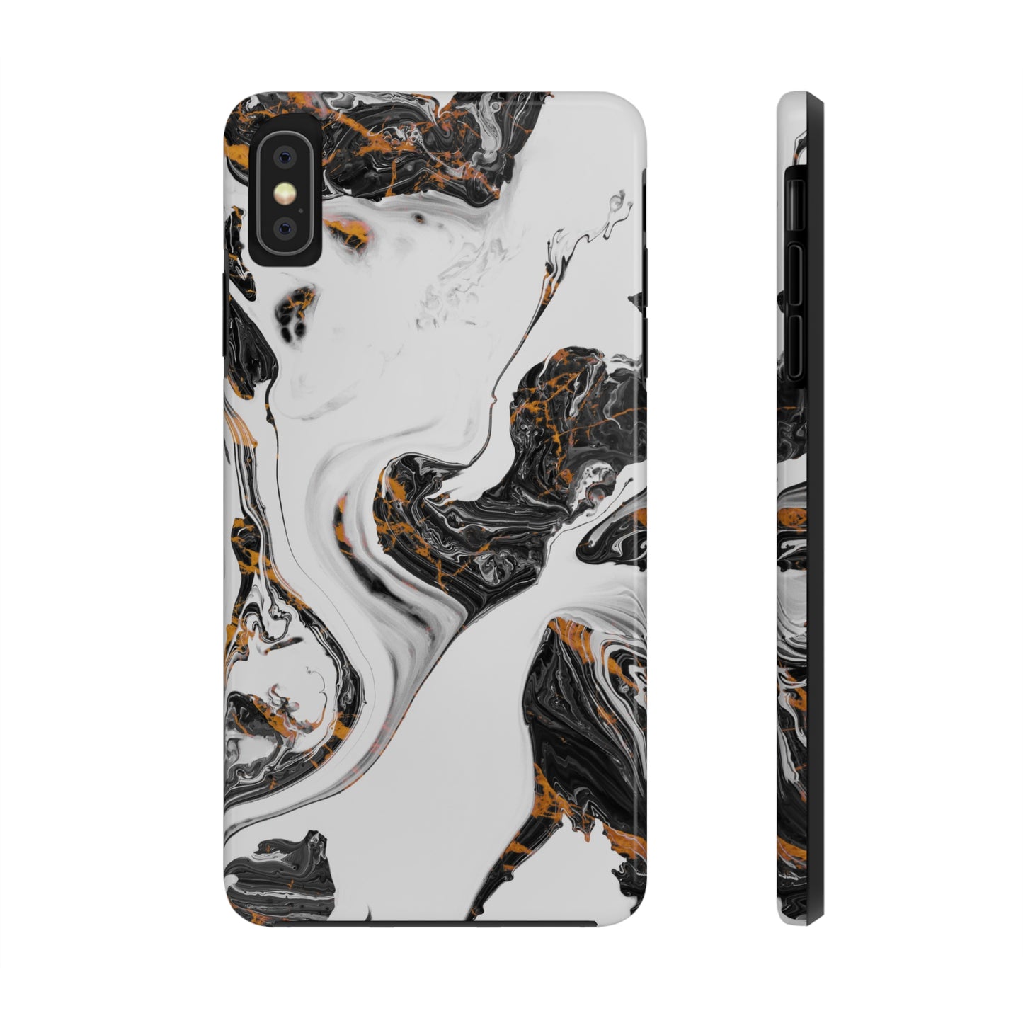 Misty Marble Tough iPhone Case