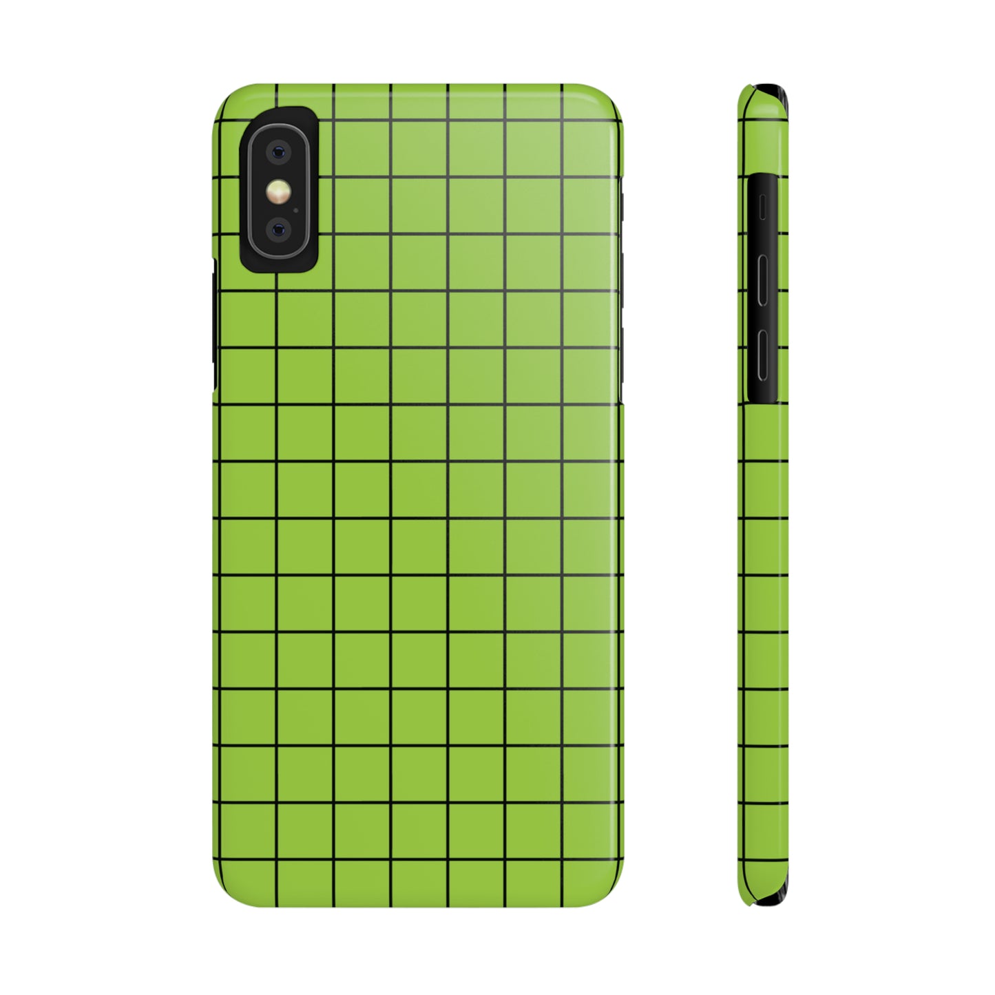 Pear Grid Snap Case