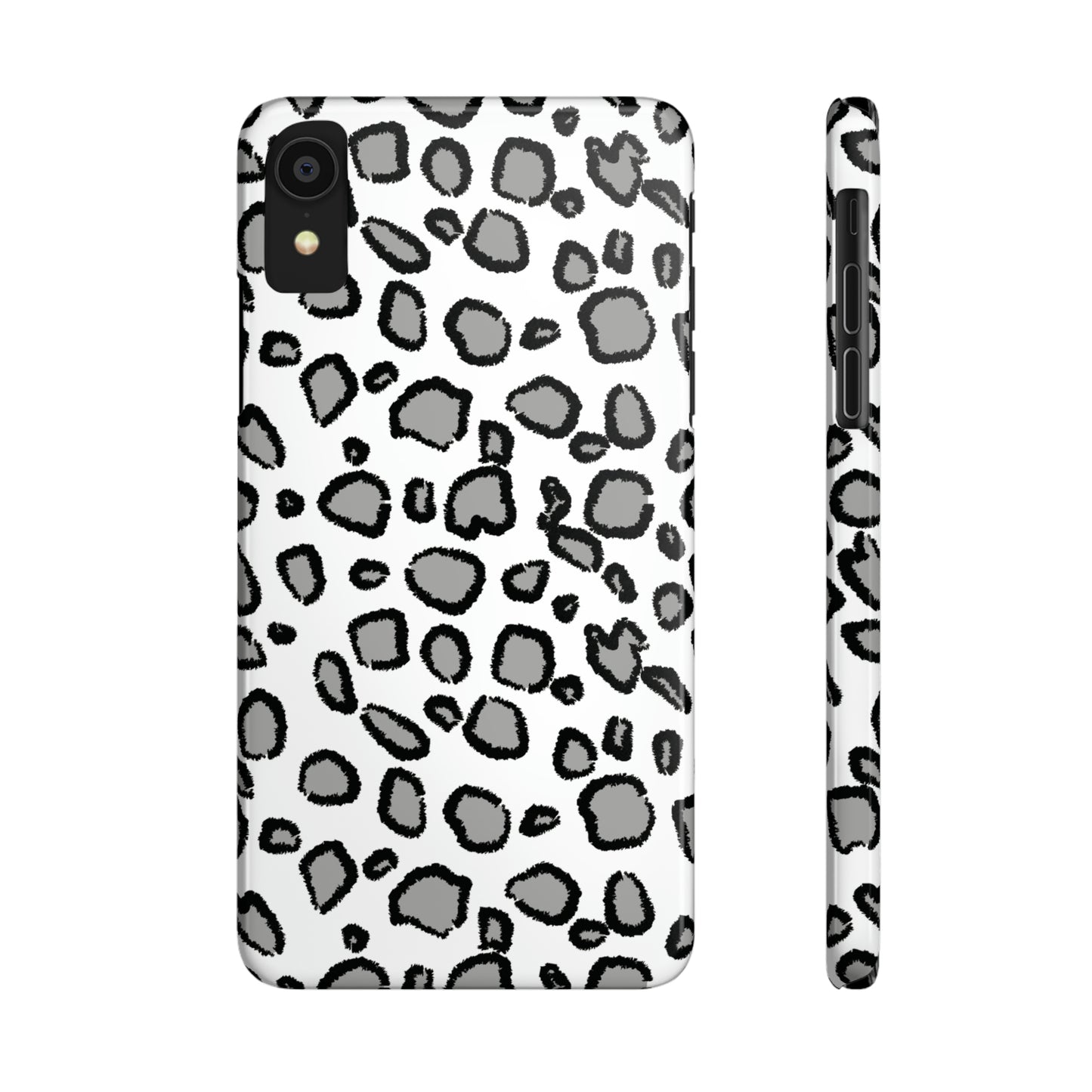 Snow Leopard Snap Case