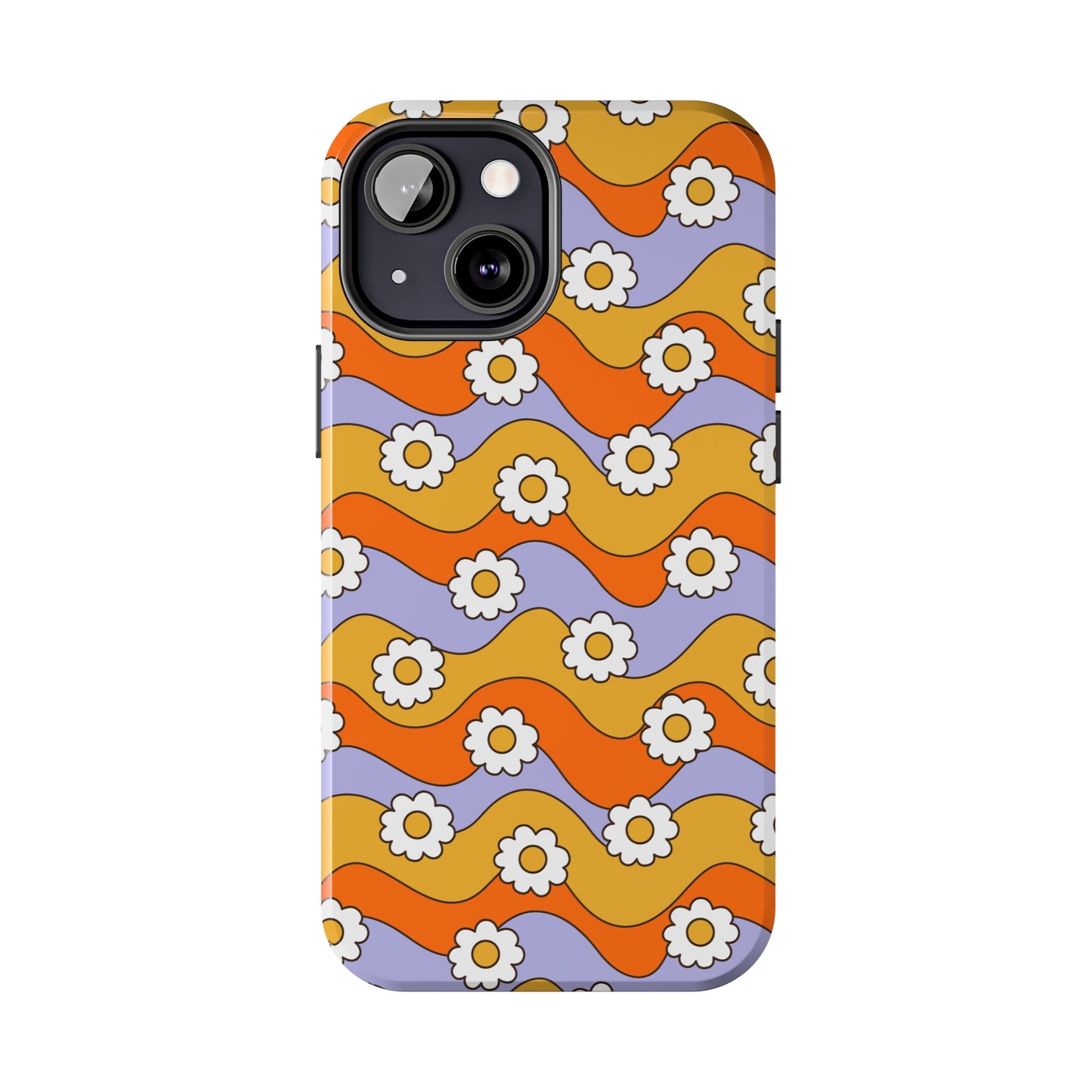 Retro Garden Tough iPhone Case