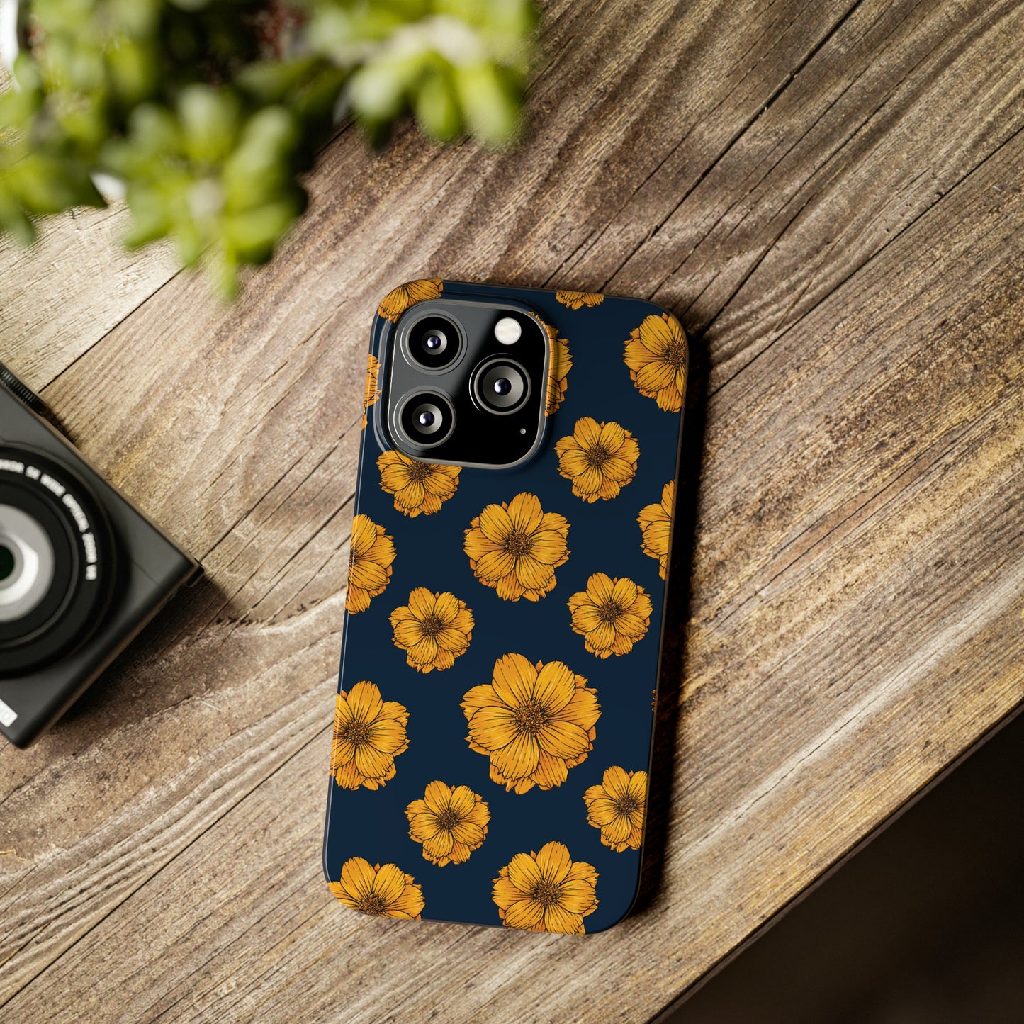 Sunflower Glimmer Snap Case