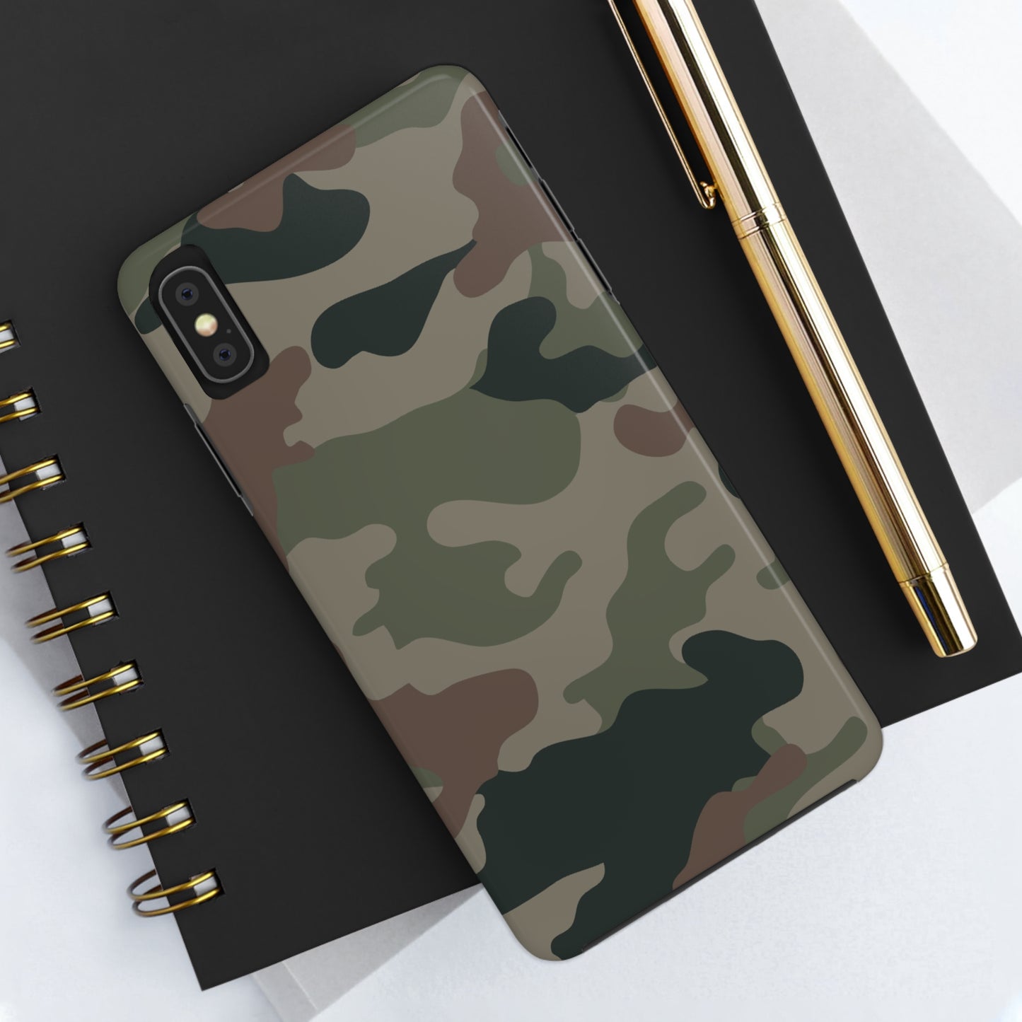 Dark Camouflage Tough Case