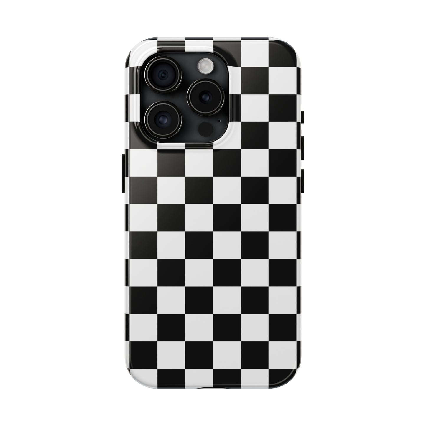 Black and white checks Tough Case