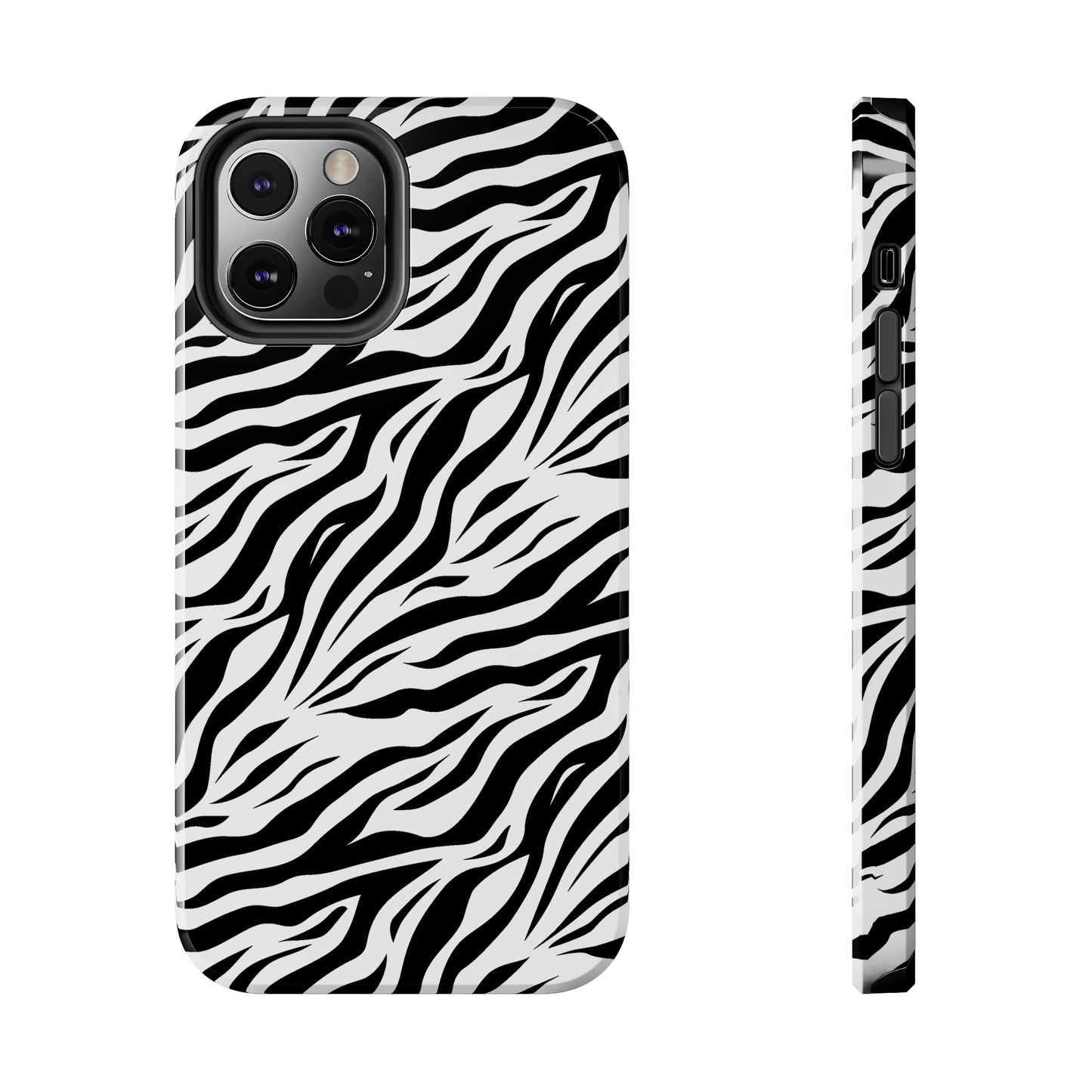 White Bengal Tiger Tough iPhone Case