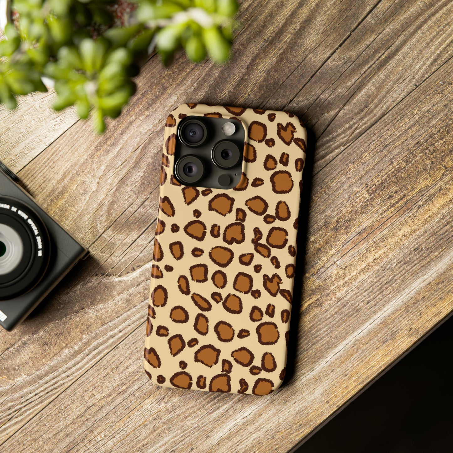 Persian Leopard Snap Case