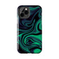 Misty Emerald Tough iPhone Case