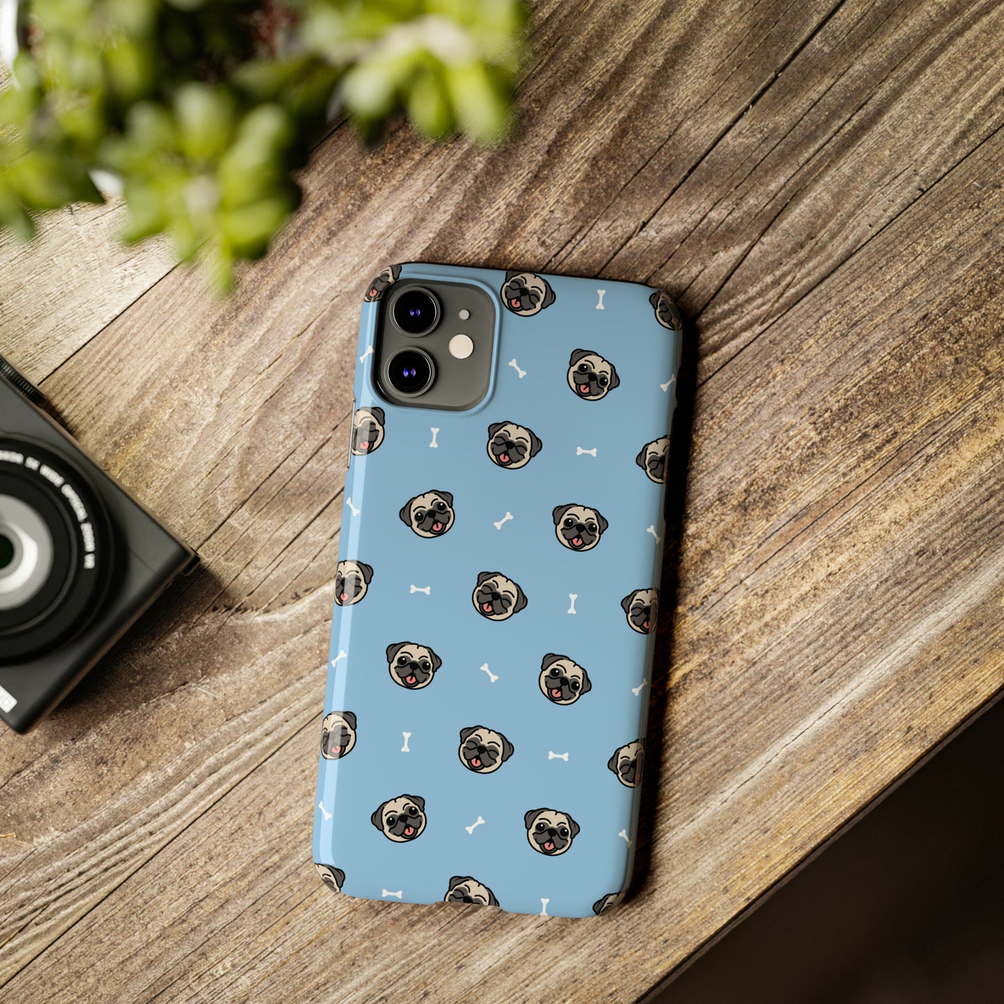 Pug & Bones Snap Case