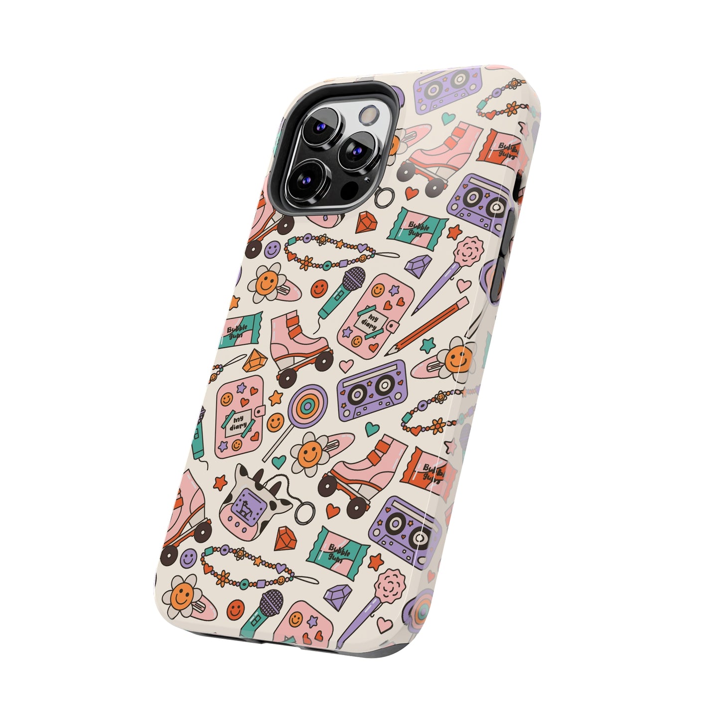 90s Nostalgia Tough iPhone Case