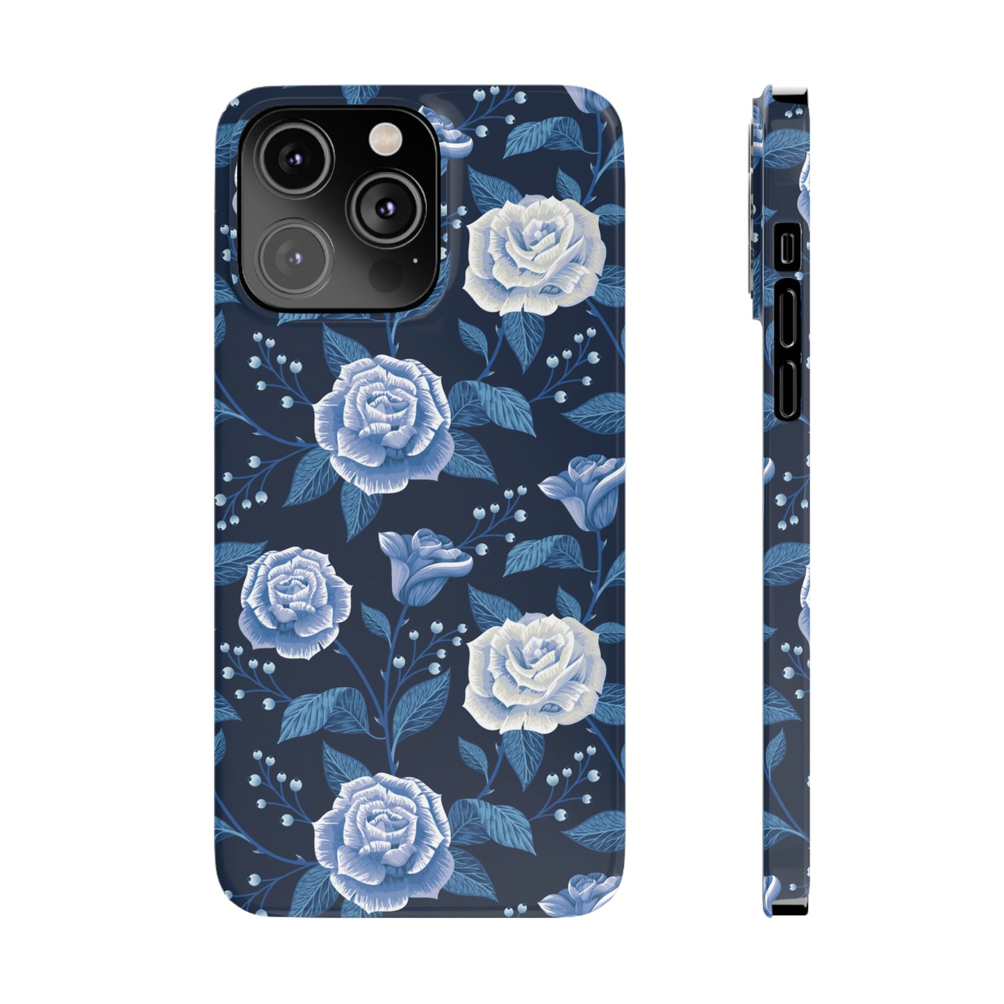 Midnight Rose Snap Case