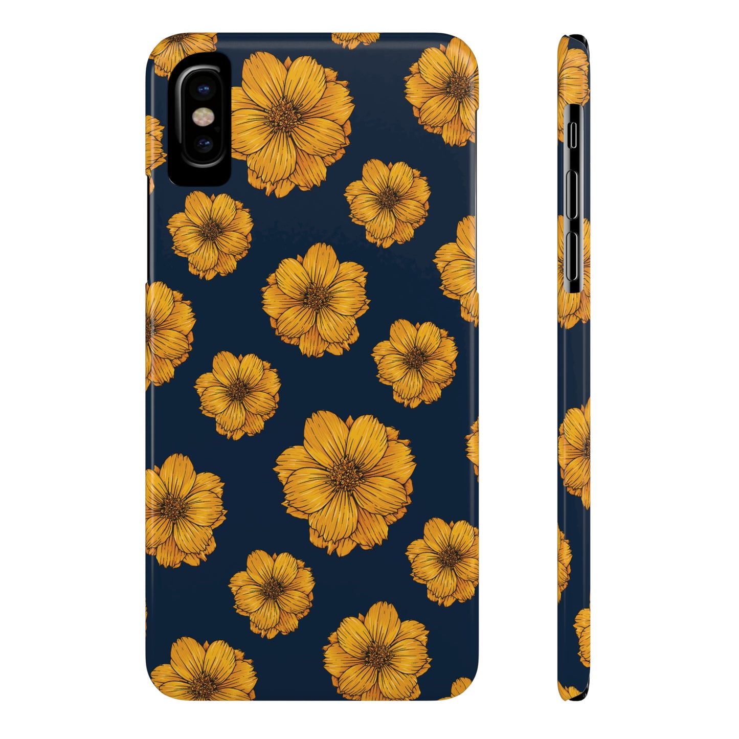 Sunflower Glimmer Snap Case