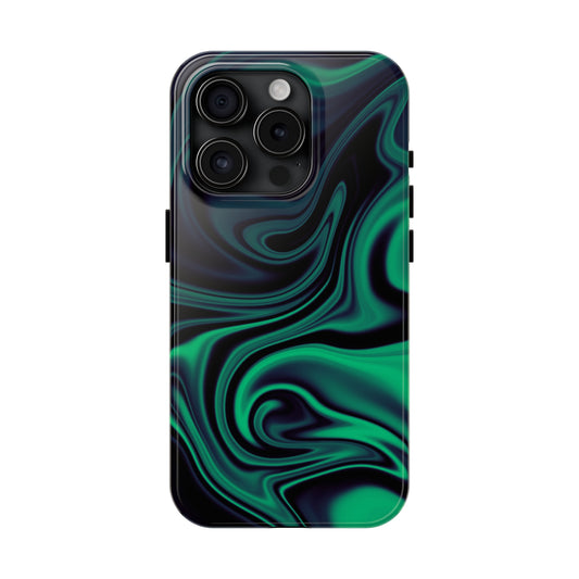 Misty Emerald Tough iPhone Case