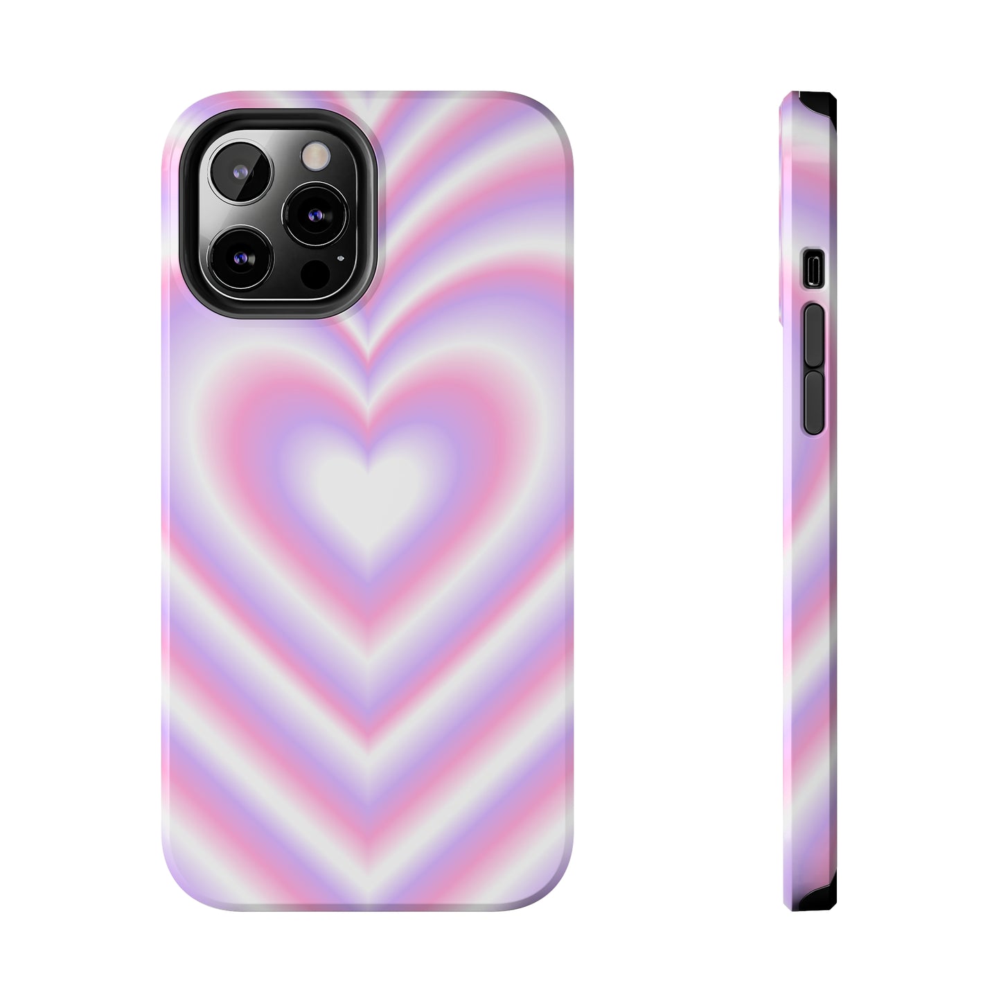 Blurred Heart Tough iPhone Case