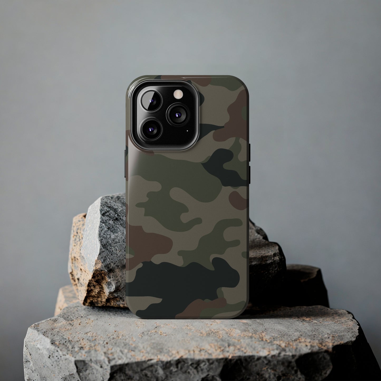 Dark Camouflage Tough Case