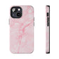 Pink Marble Tough iPhone Case