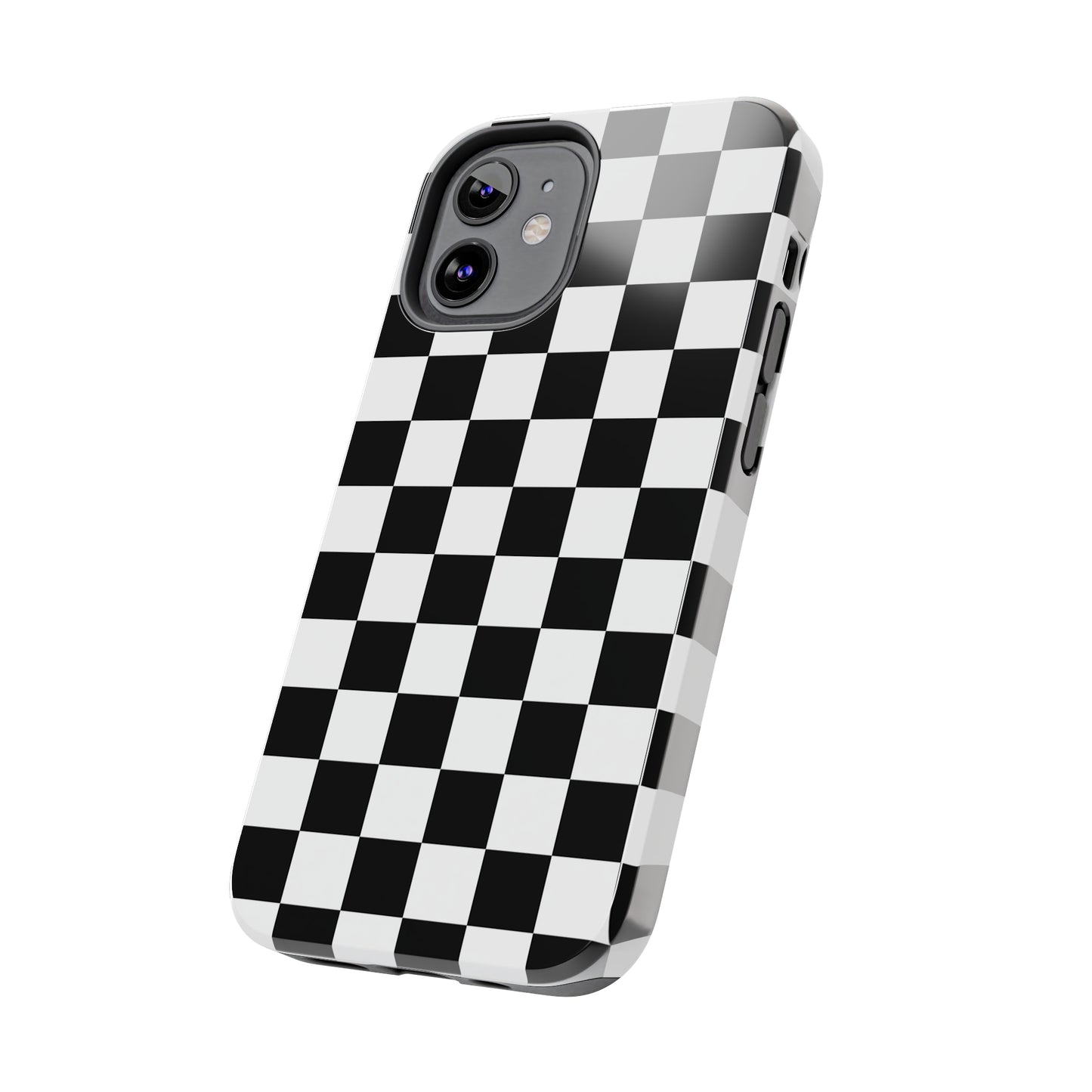 Black and white checks Tough Case