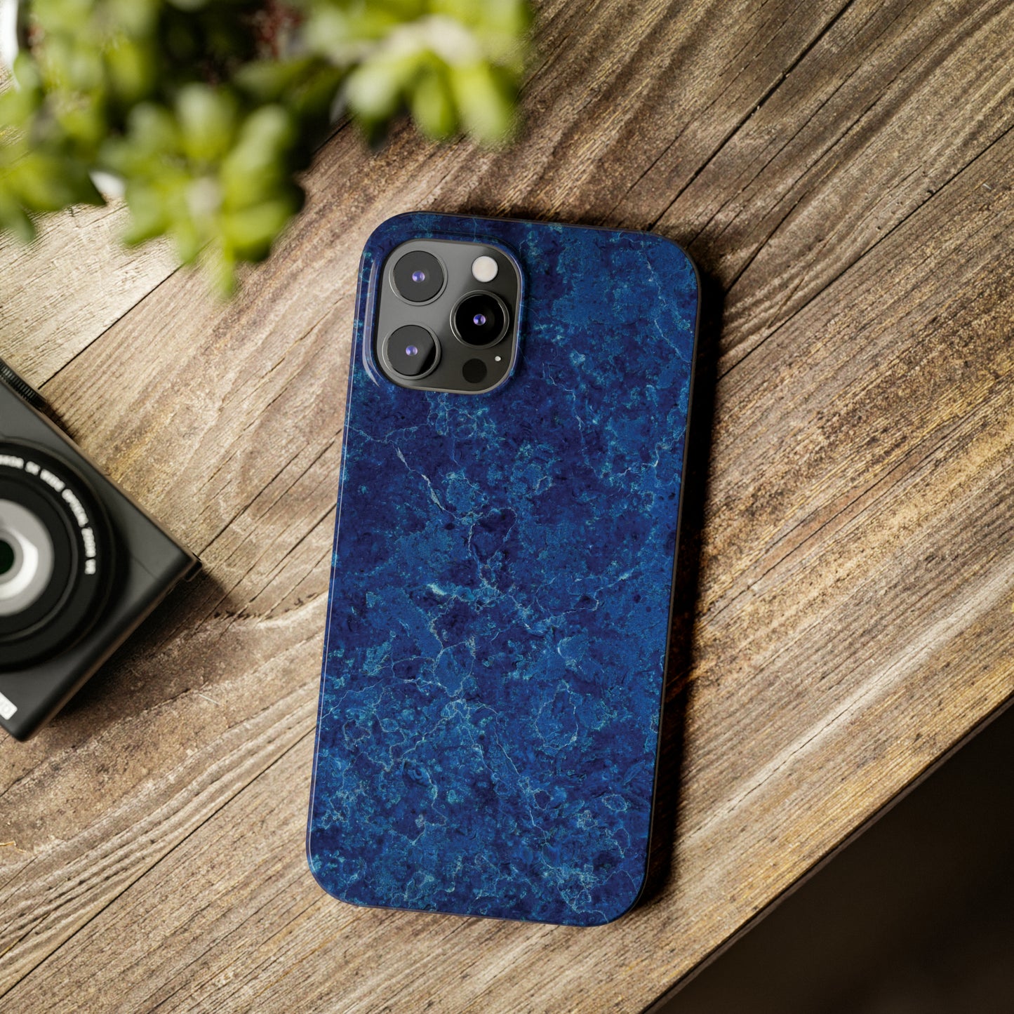 Blue Rust Snap Case