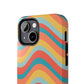 Wavy Pattern Tough iPhone Case