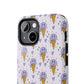 Blueberry Ice Cream Tough iPhone Case