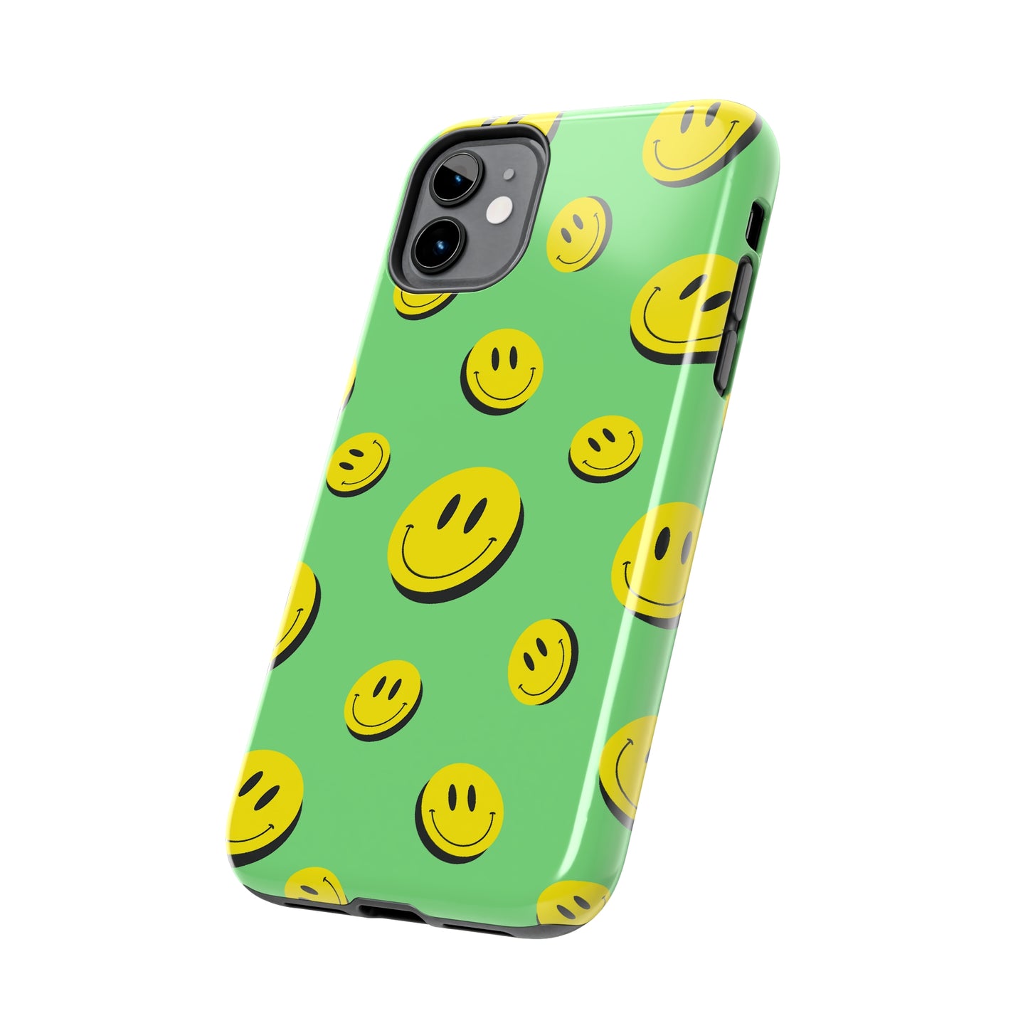 Acid Smiles Tough iPhone Case