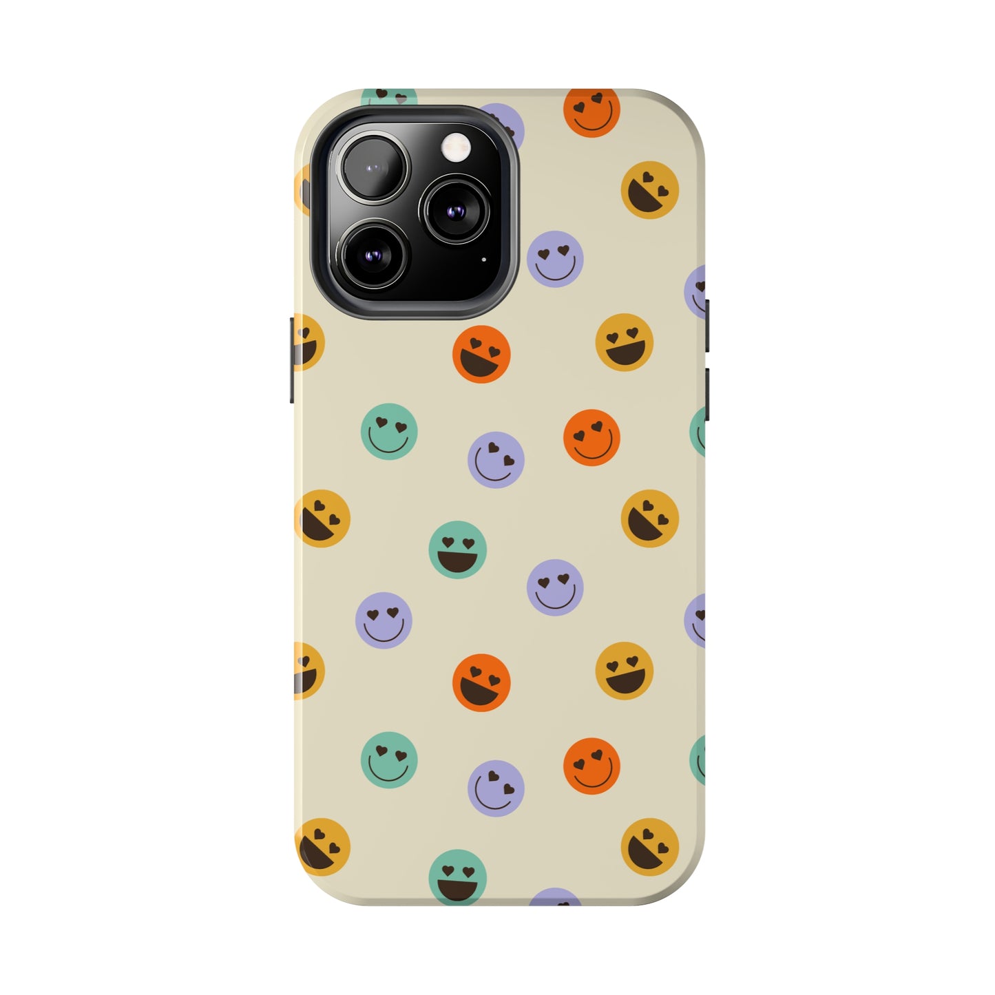 Smileys from 70s Tough iPhone Case