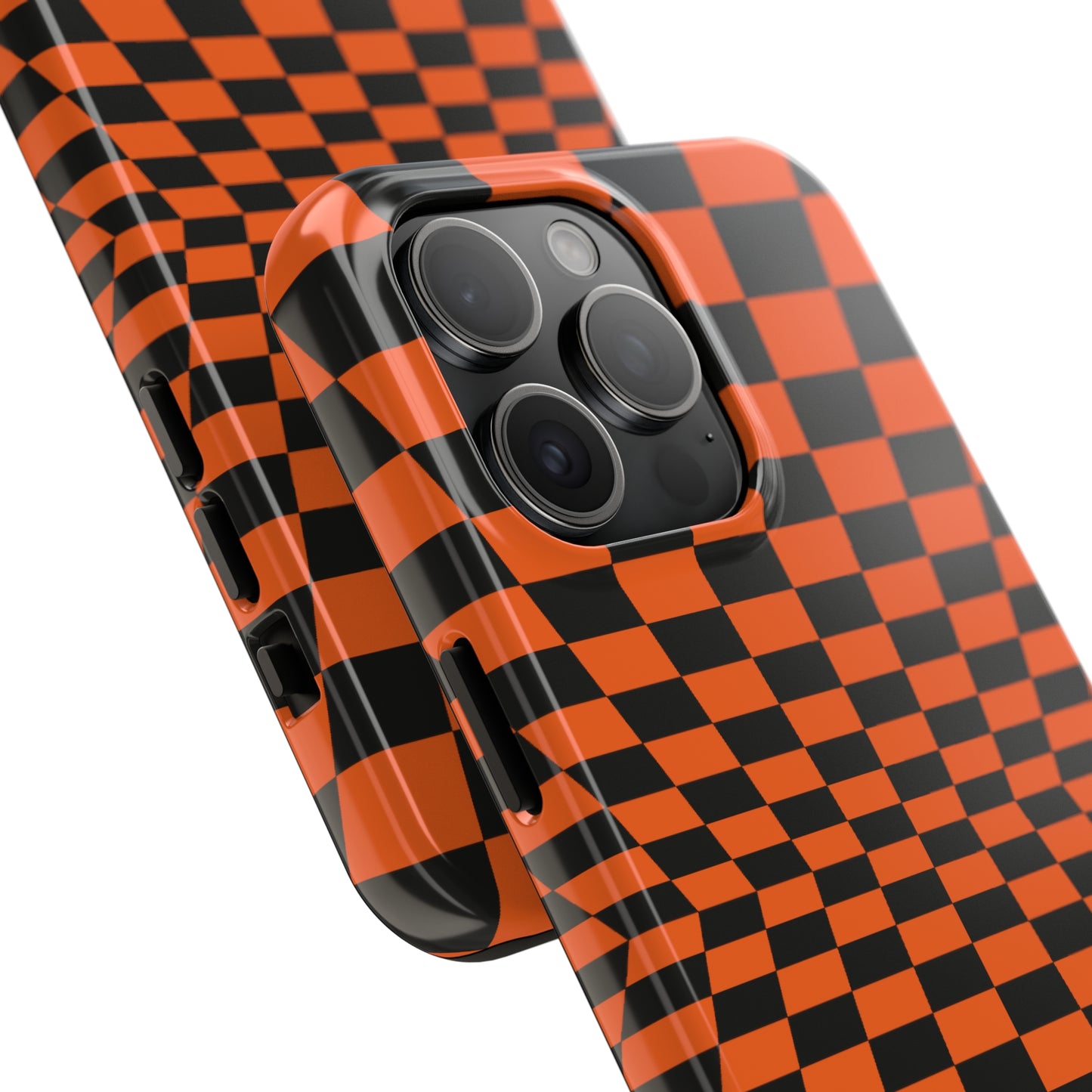 Merging Checkers Tough iPhone Case