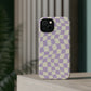 Lavender Crazy Checkers MagSafe Tough Case