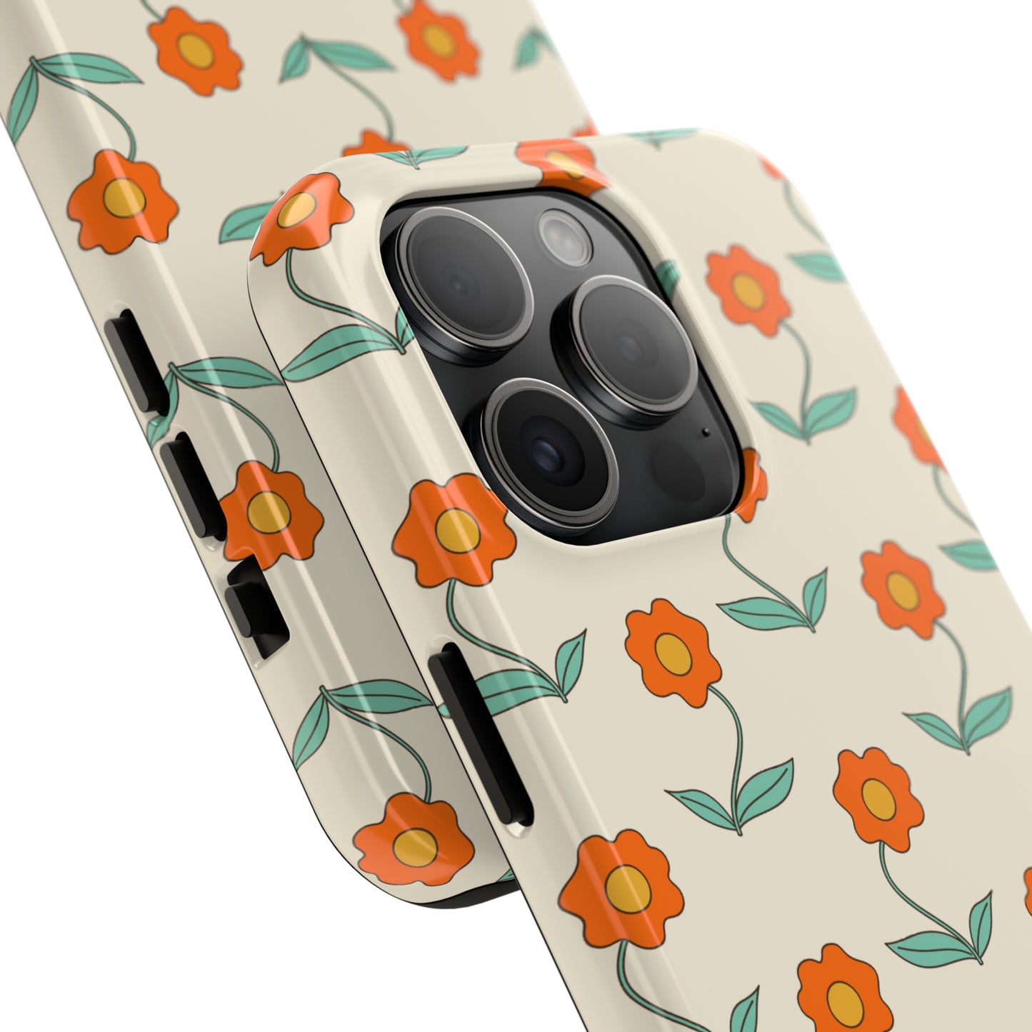 Poppy Flower Tough iPhone Case