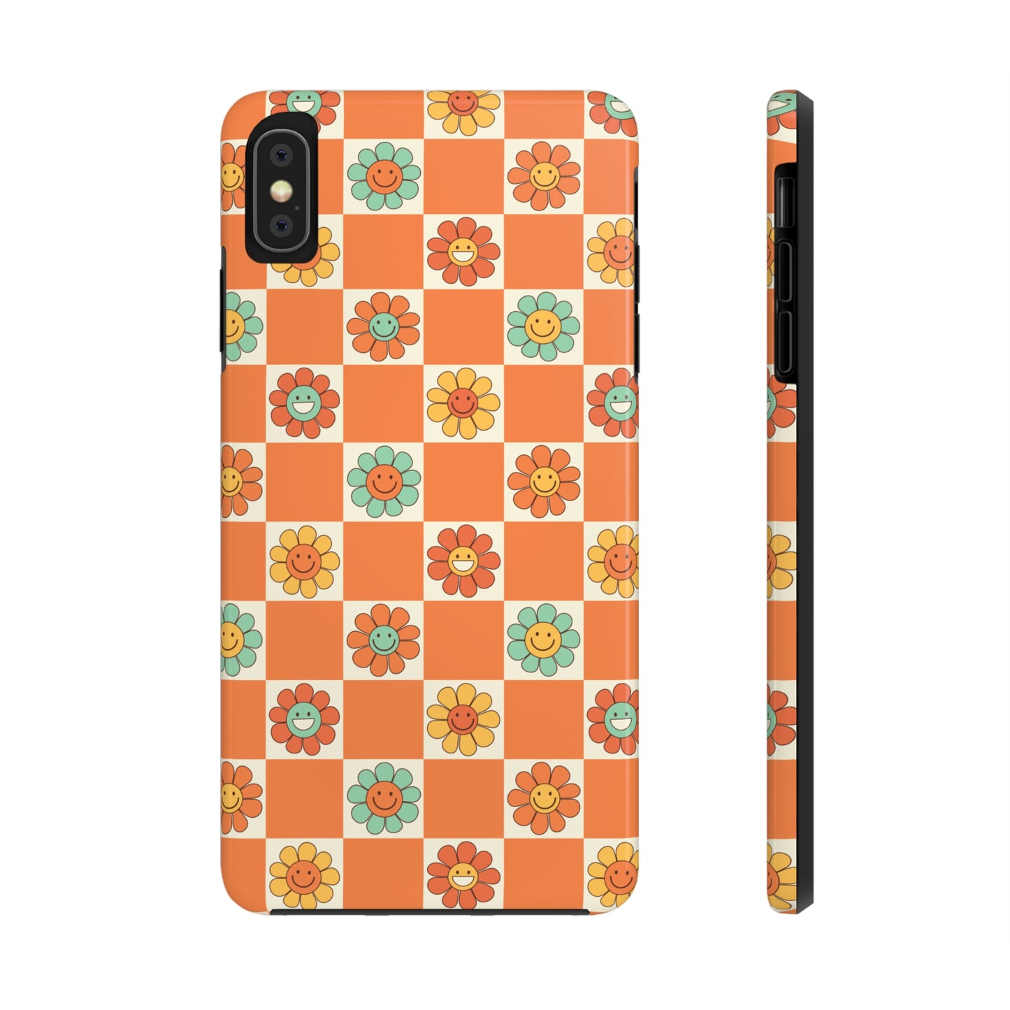 Retro Daisies Tough iPhone Case