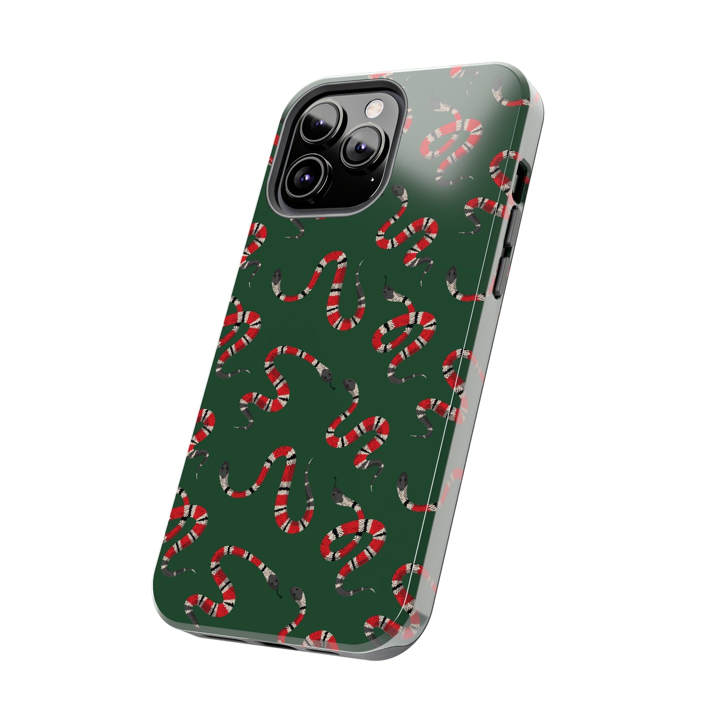 Snake Pattern Tough iPhone Case