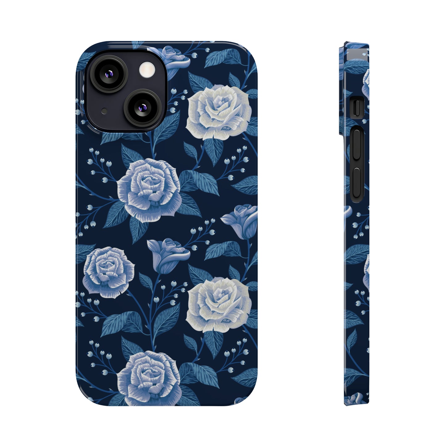 Midnight Rose Snap Case