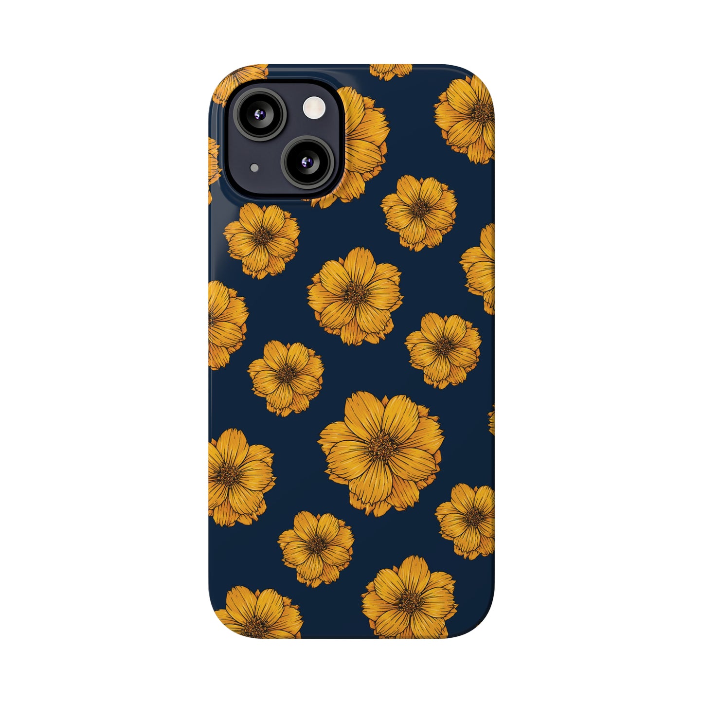 Sunflower Glimmer Snap Case