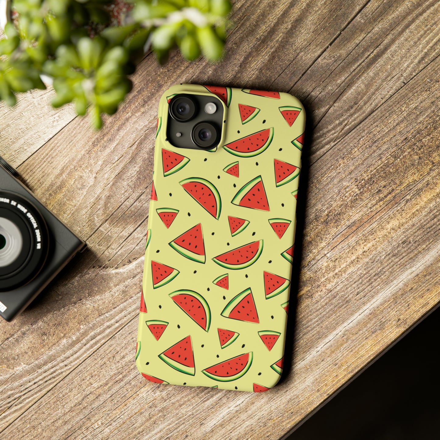 Watermelon Pattern Snap Case