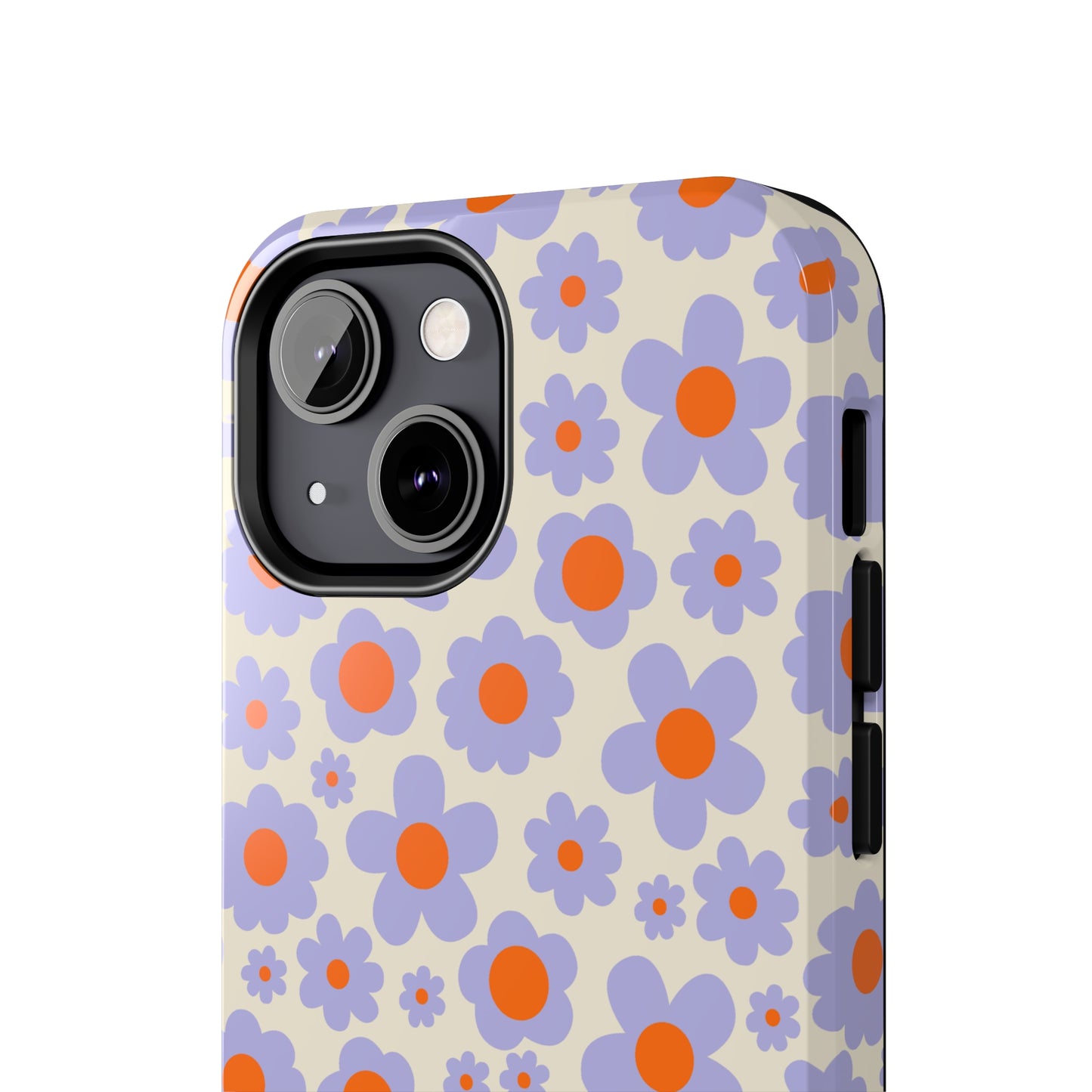 Groovy Flowers Tough iPhone Case