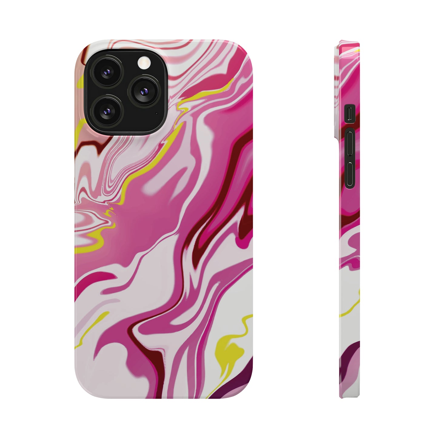 Acid marble pattern Snap Case