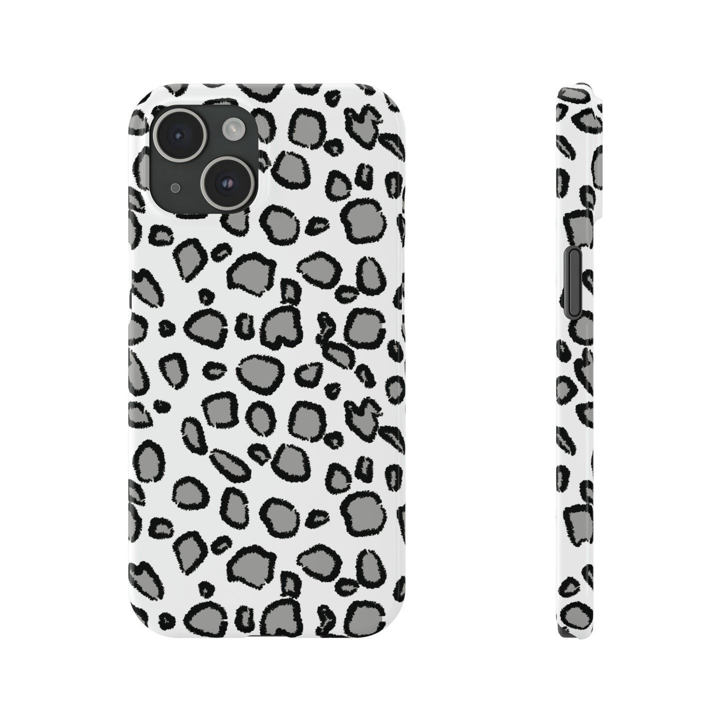 Snow Leopard Snap Case