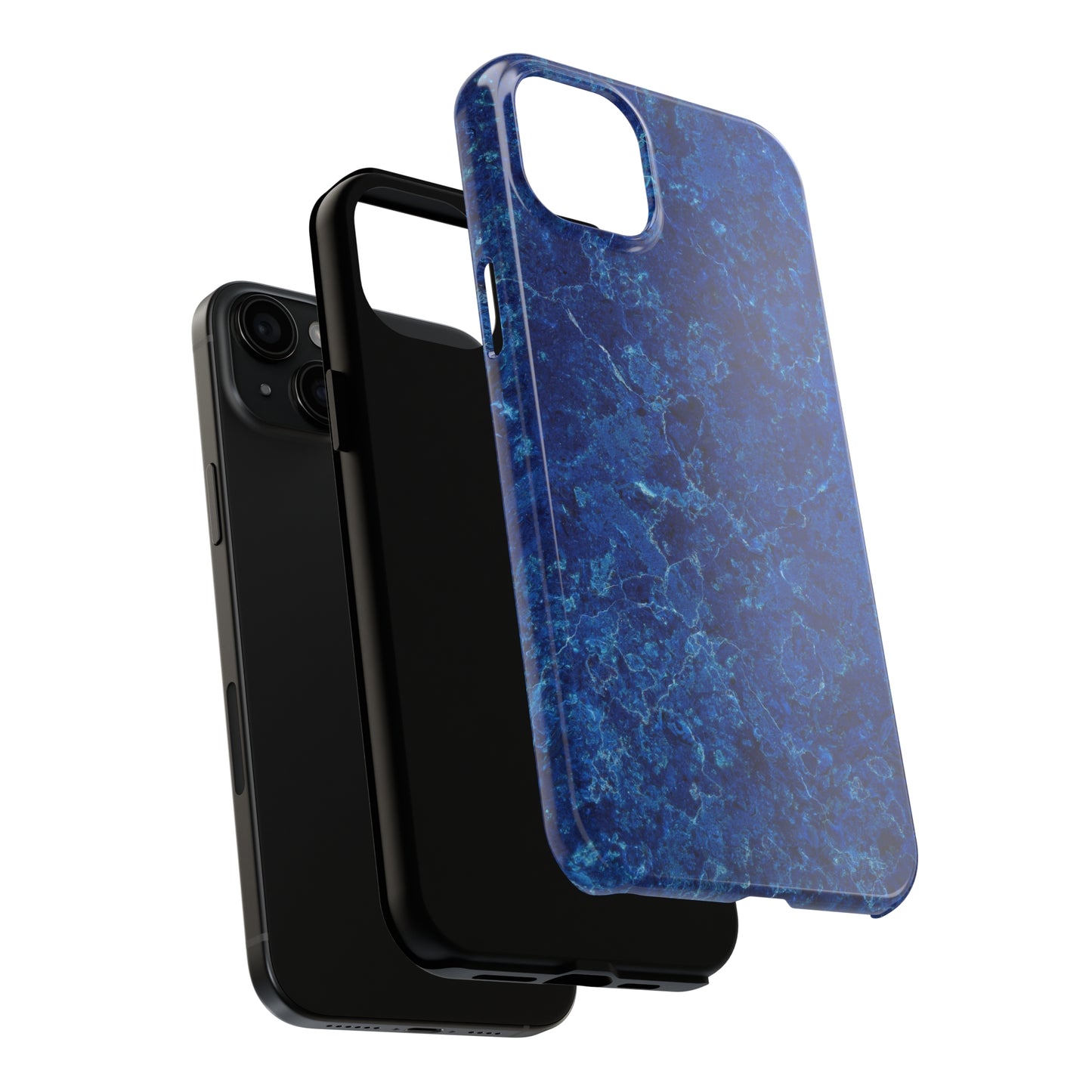 Blue Rust Tough iPhone Case