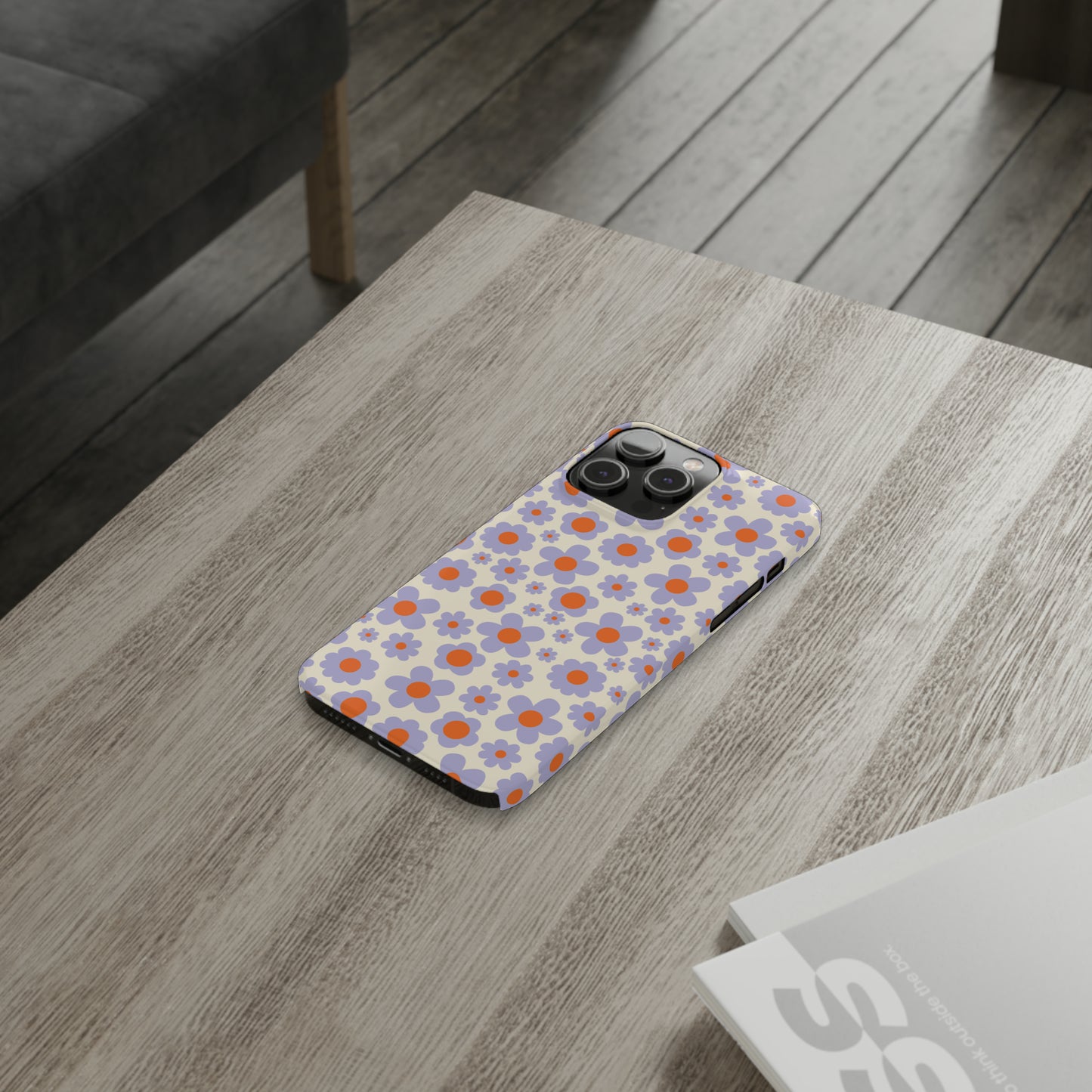 Groovy Flowers Snap Case