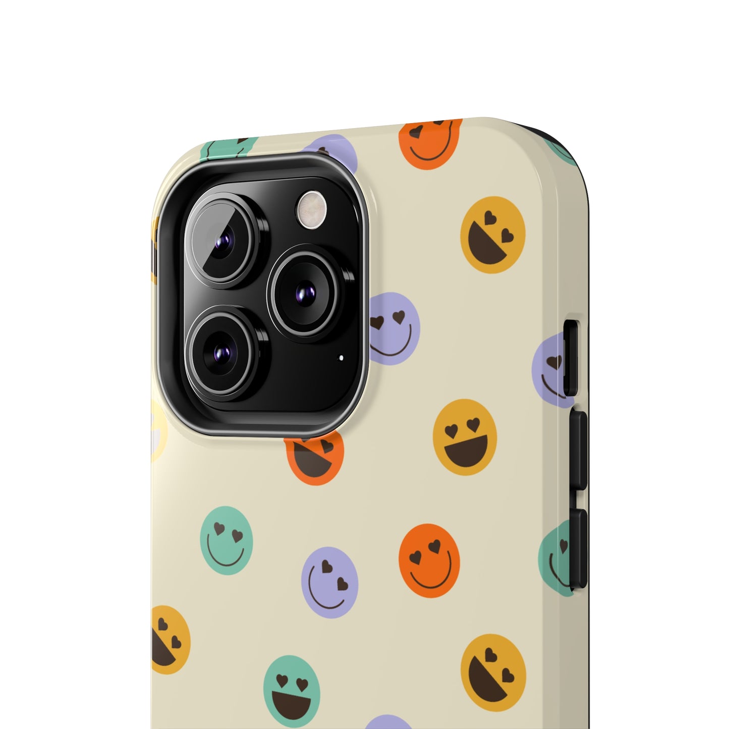 Smileys from 70s Tough iPhone Case