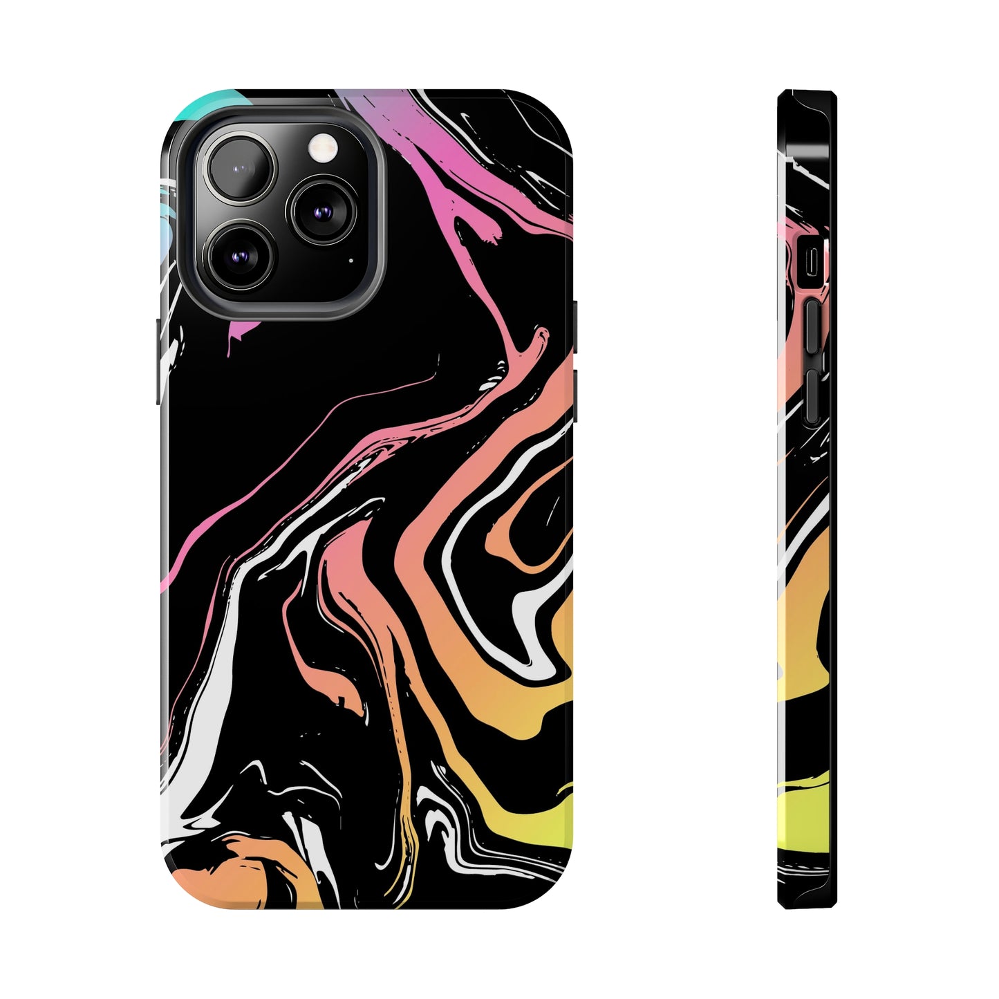 Acid marble pattern Tough Case