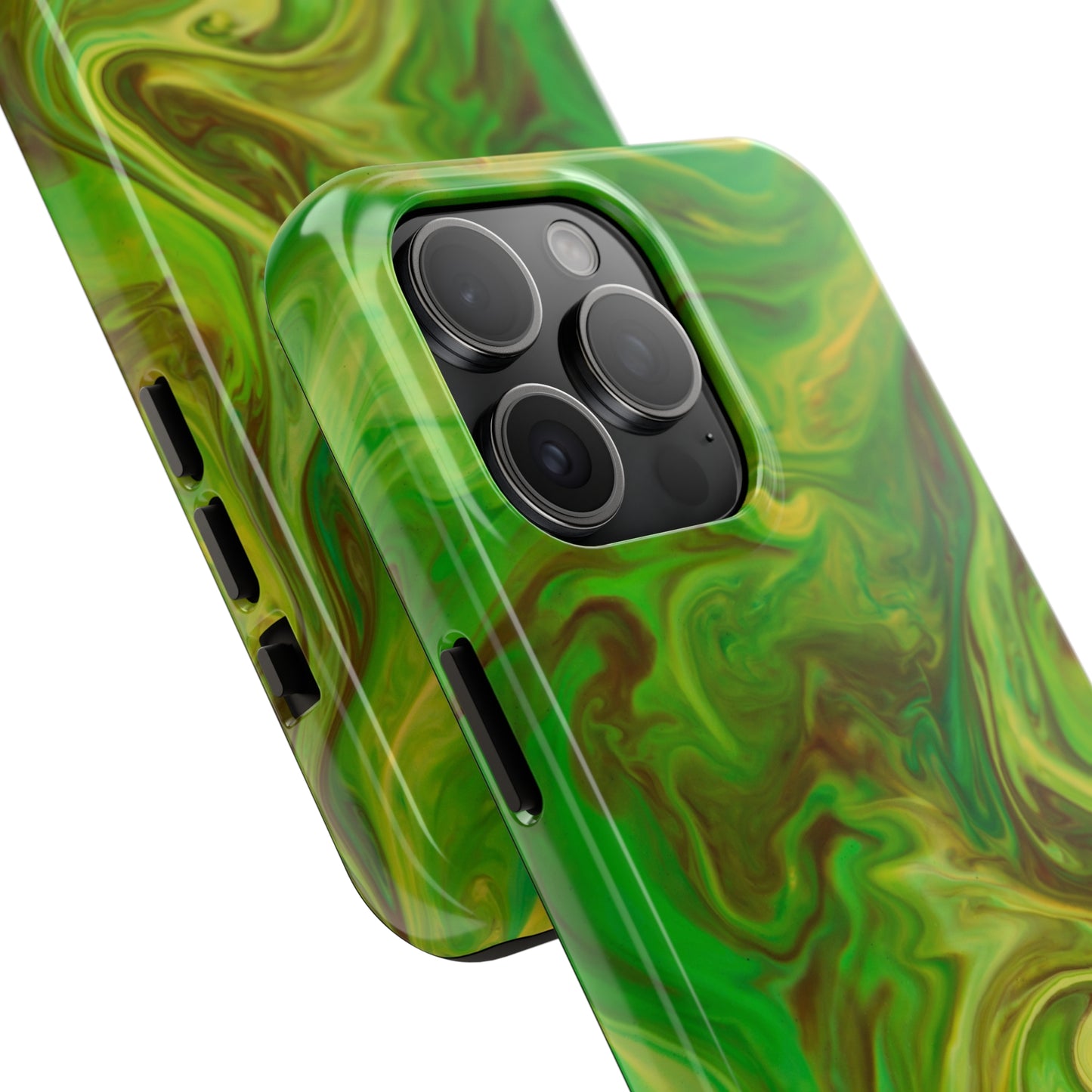 Melted Peridot Tough iPhone Case